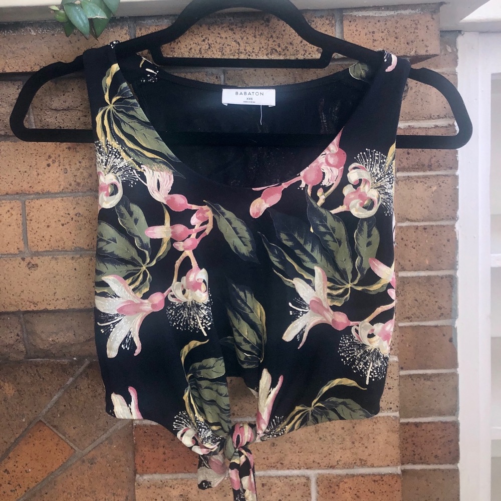 Aritizia Babaton Floral Tank